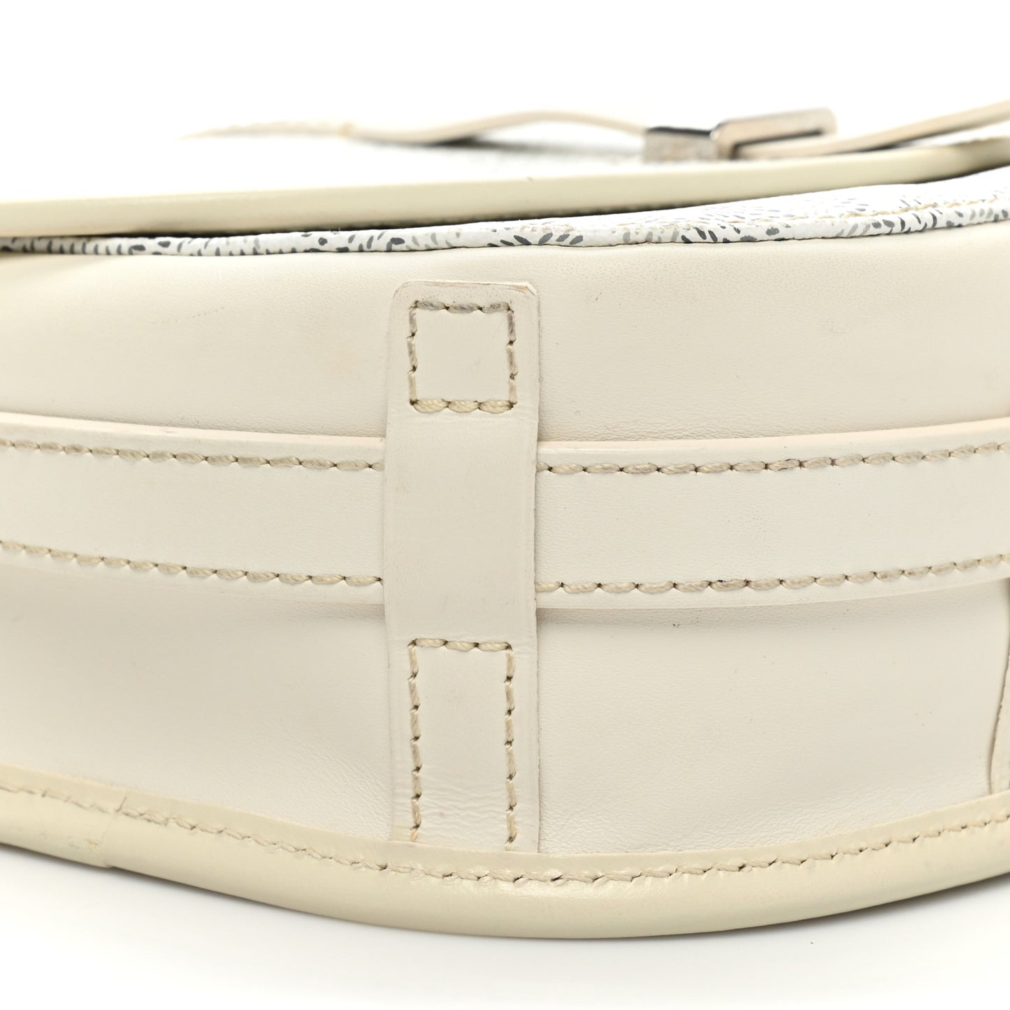 Goyardine Belvedere II PM Messenger Bag White