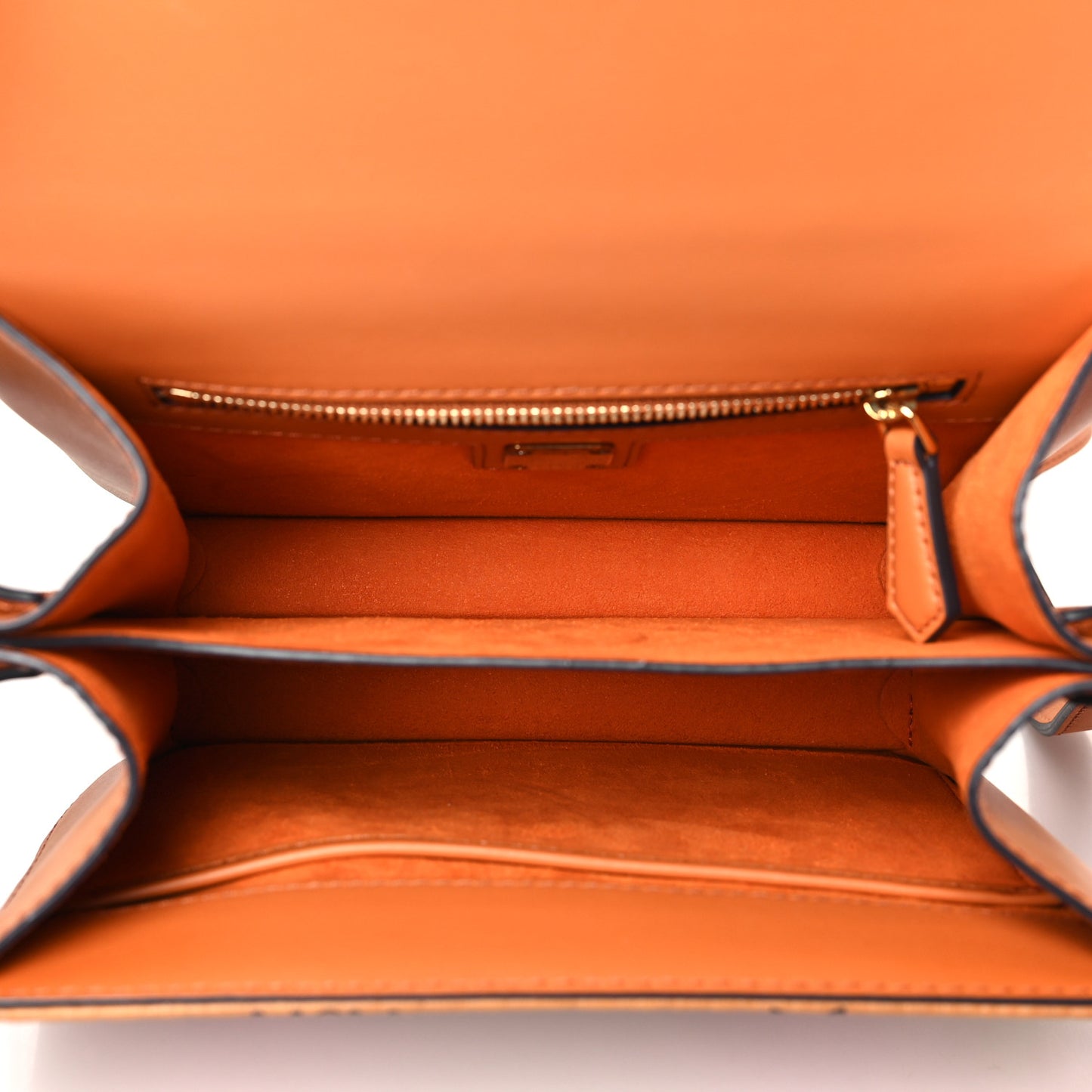 Visetos Patricia Crossbody Upcycling Bag Cognac Multicolor