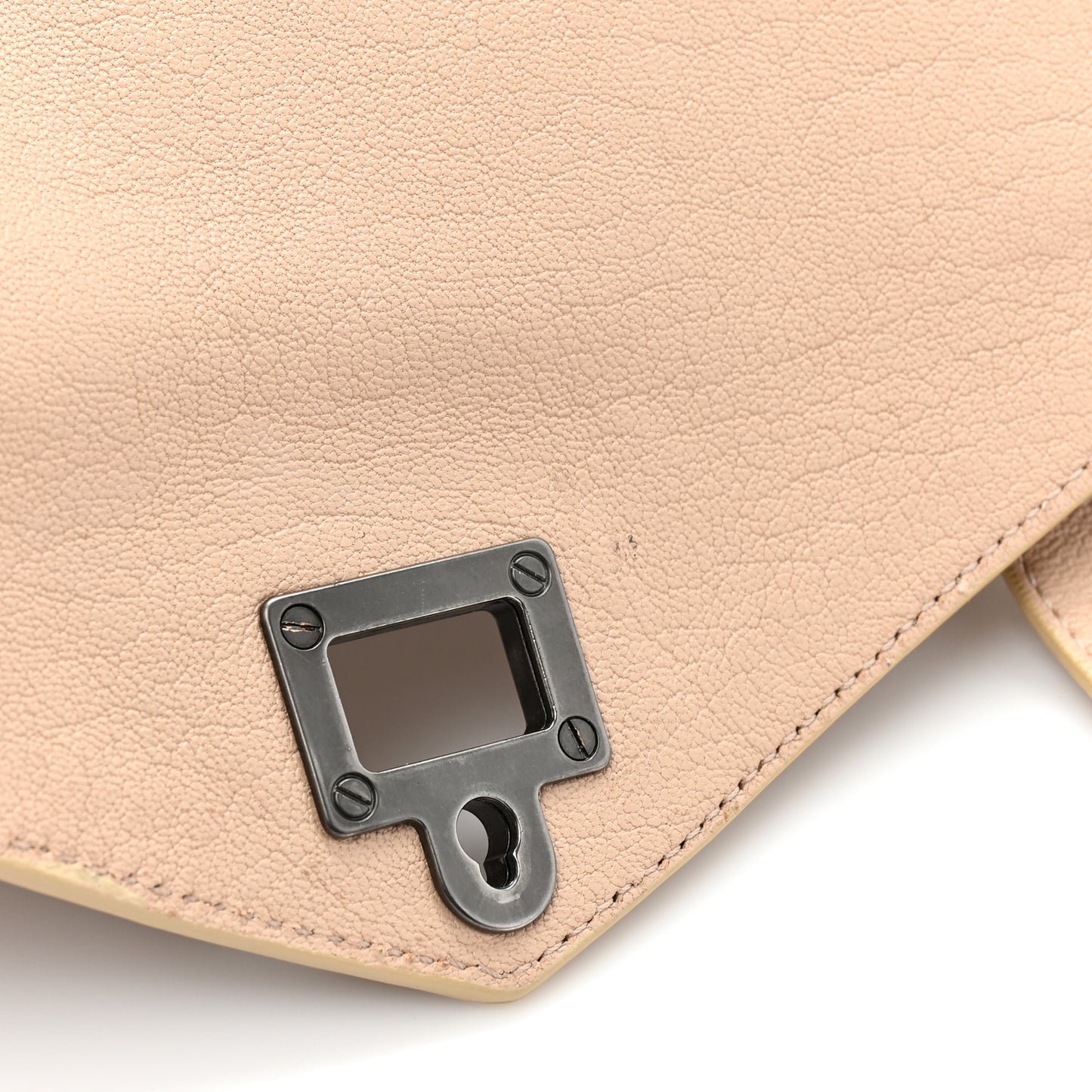 Lambskin Medium PS1 Satchel Nude
