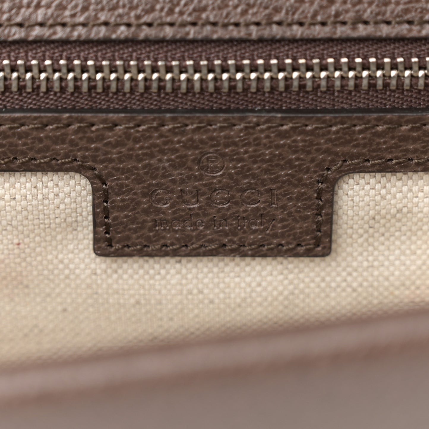 GG Supreme Web Monogram Textured Dollar Calfskin Dionysus Small Shoulder Bag Beige Ebony New Acero