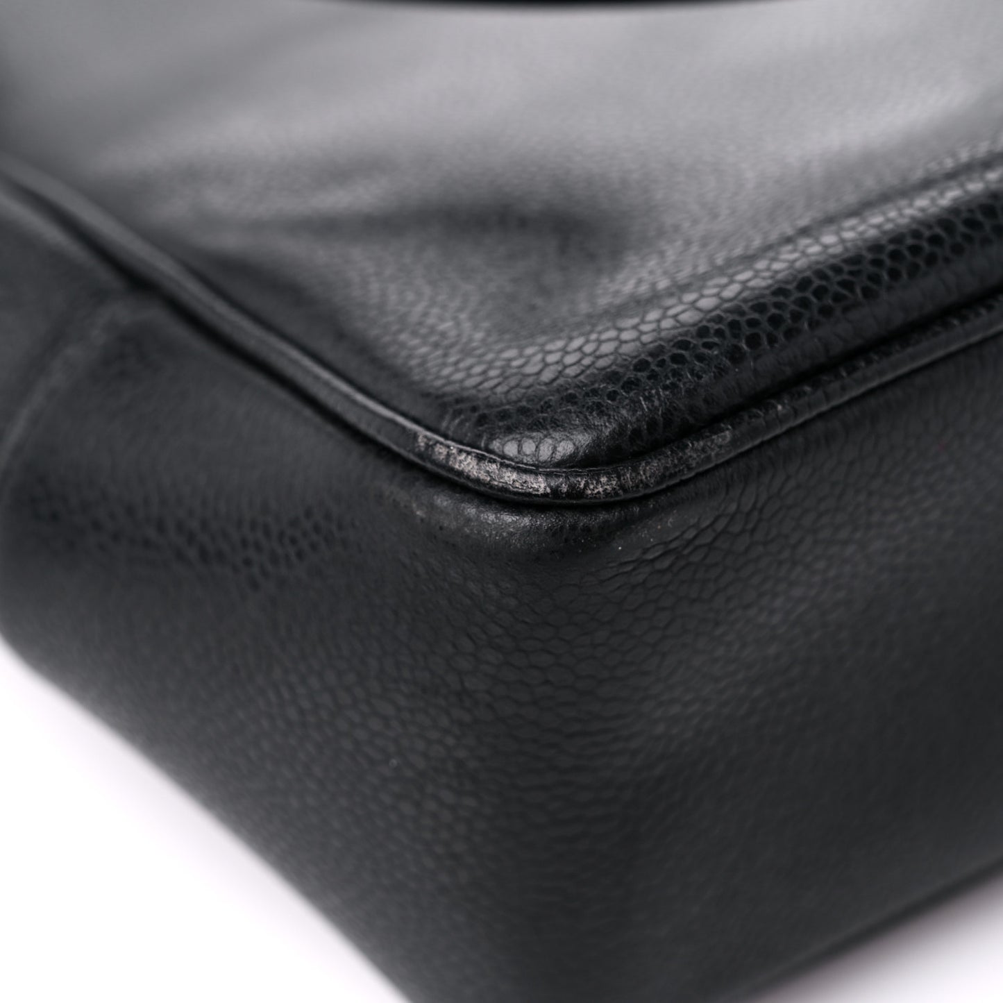 Caviar CC Shoulder Bag Black