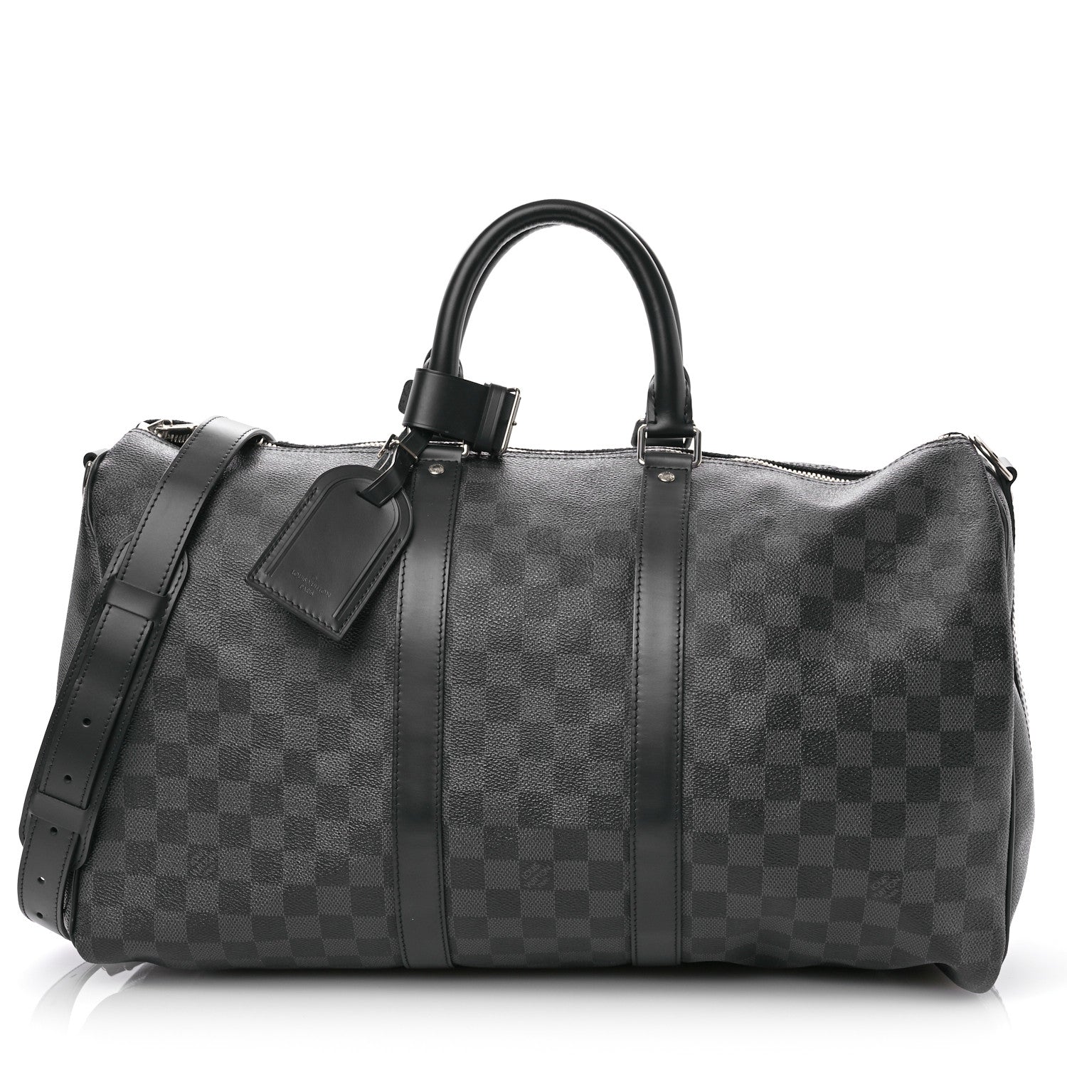 Louis Vuitton Damier Graphite Keepall Bandouliere 45 1 of 12
