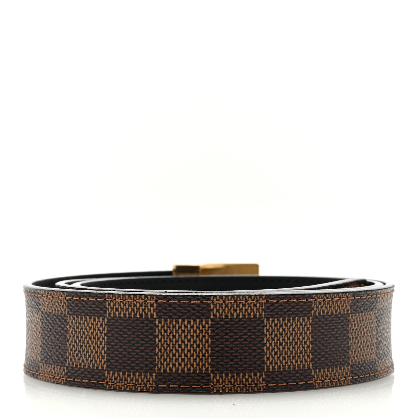 Damier Ebene LV Paris Buckle Belt 85 34 85 34
