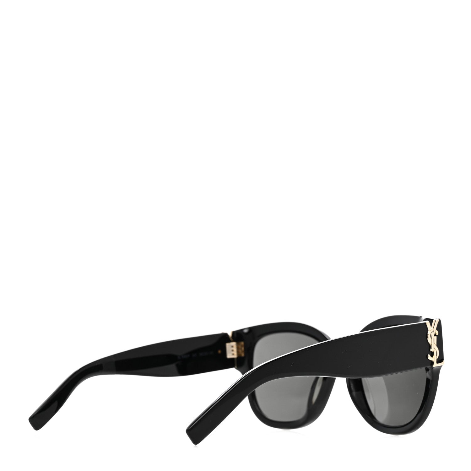 Saint Laurent Acetate Cateye Sunglasses SL M95 F Black 4 of 7