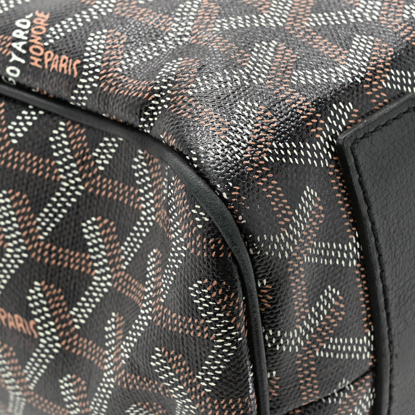 Goyardine Voltaire III Tote Black