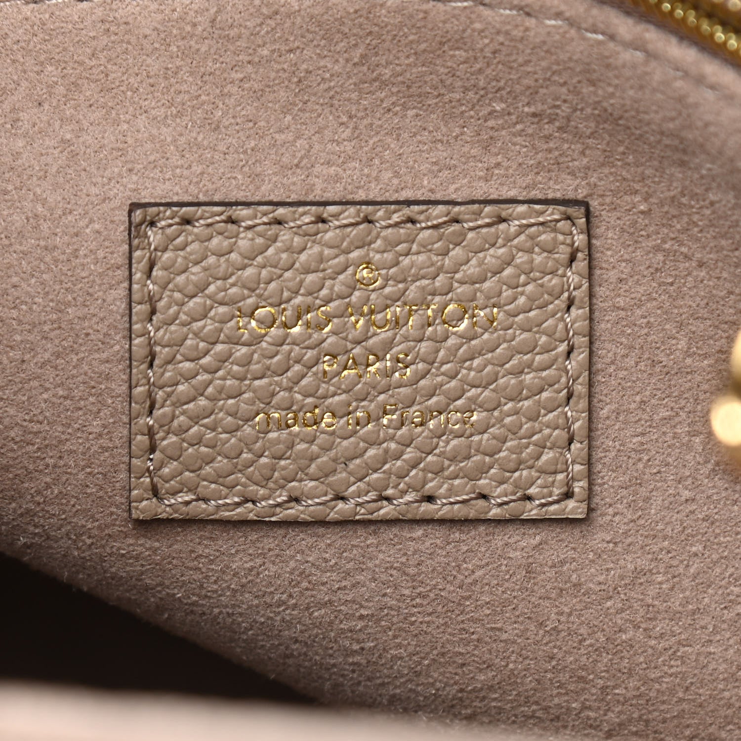Louis Vuitton Empreinte Monogram Giant Onthego PM Tourterelle Creme 7 of 10