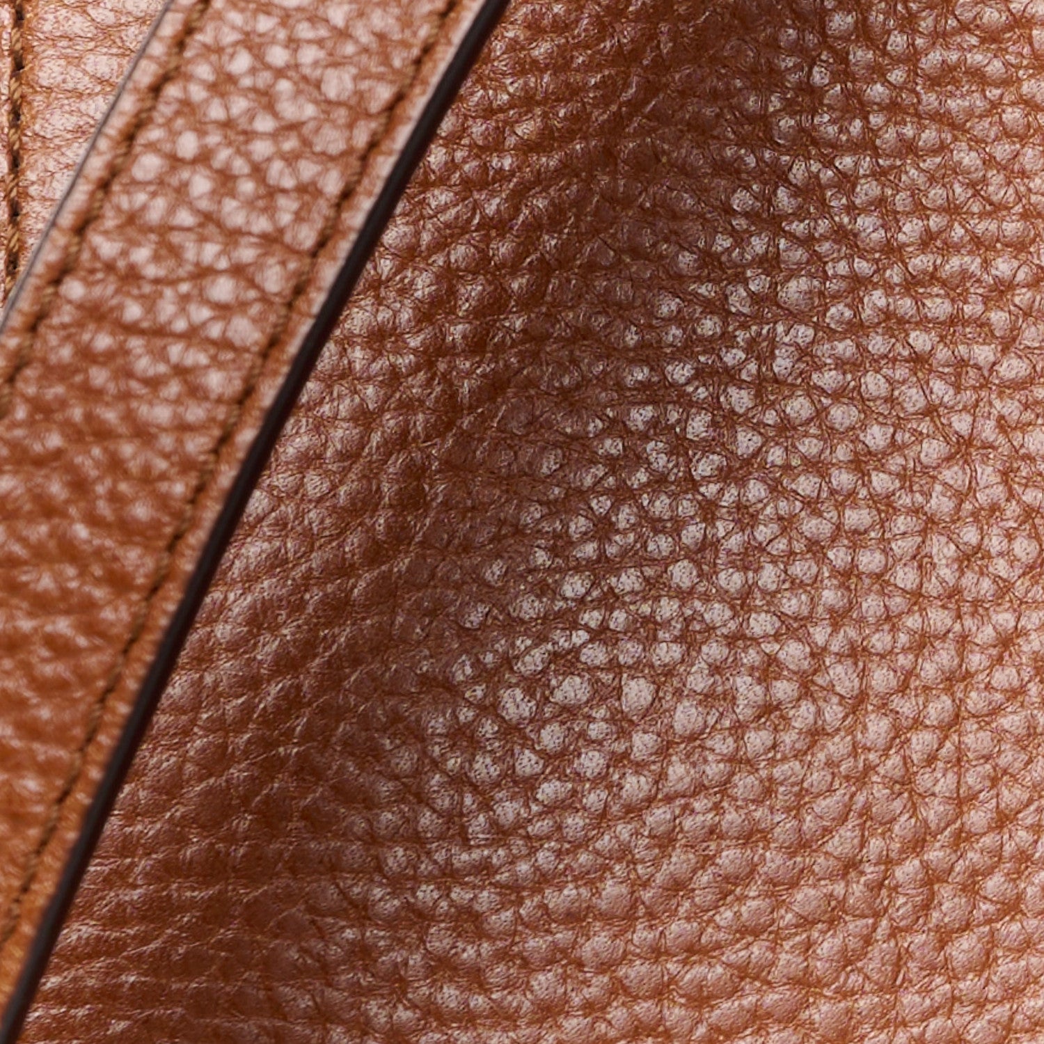 Mulberry Small Classic Grain Calfskin Amberley Satchel Oak 13 of 16