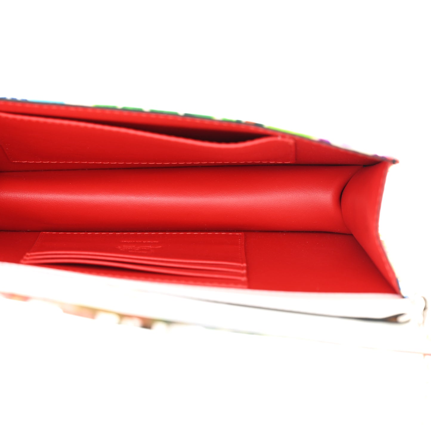 Satin Loubi54 Crossbody Clutch Multicolor