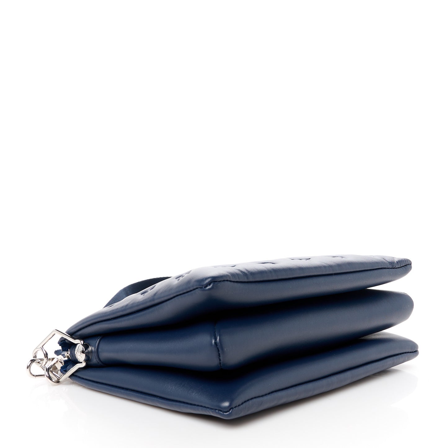 Lambskin Embossed Monogram Coussin PM Navy
