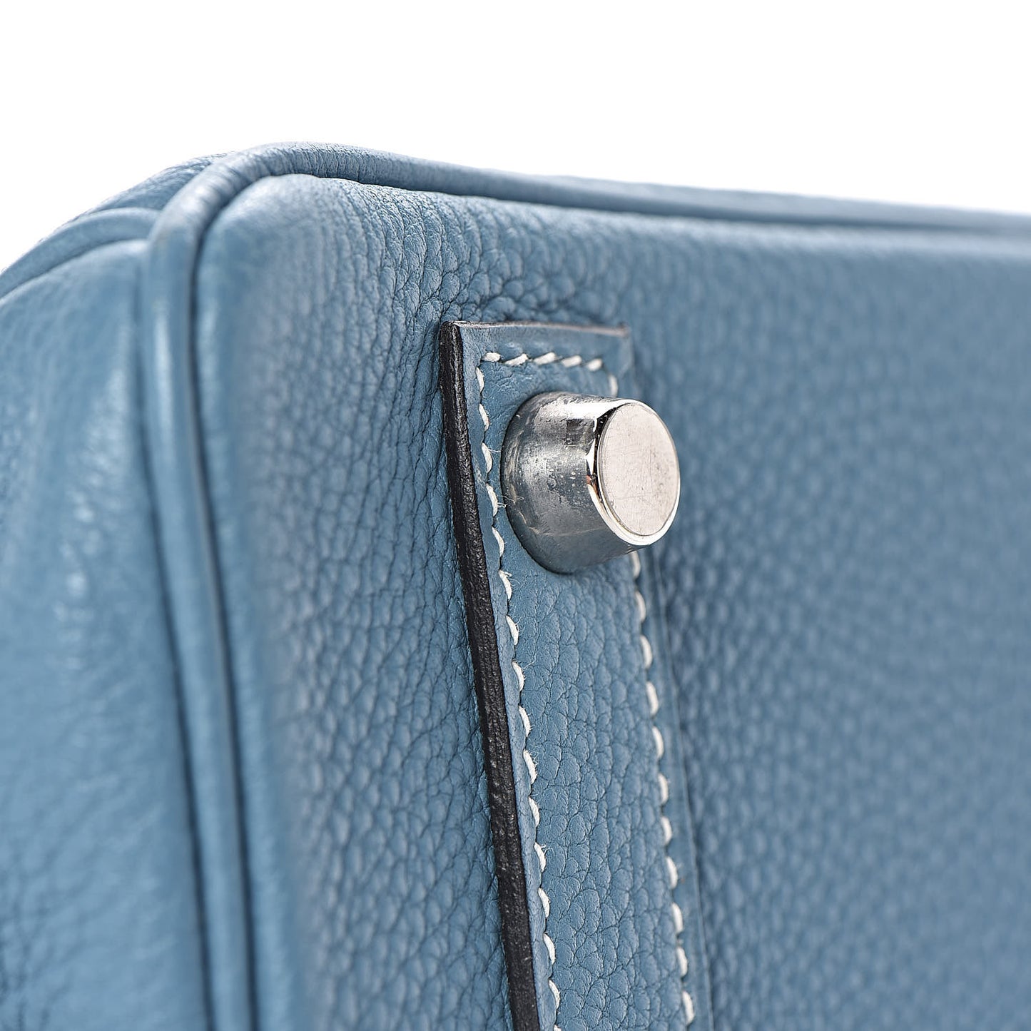 Togo Birkin 25 Blue Jean