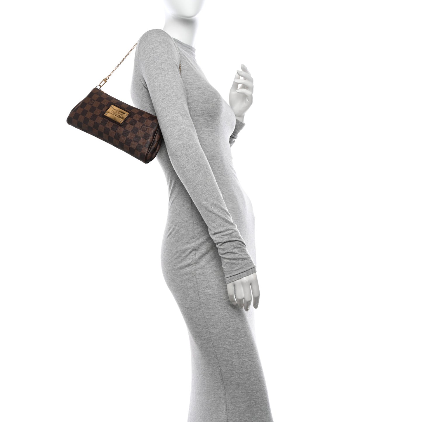 Damier Ebene Eva Clutch