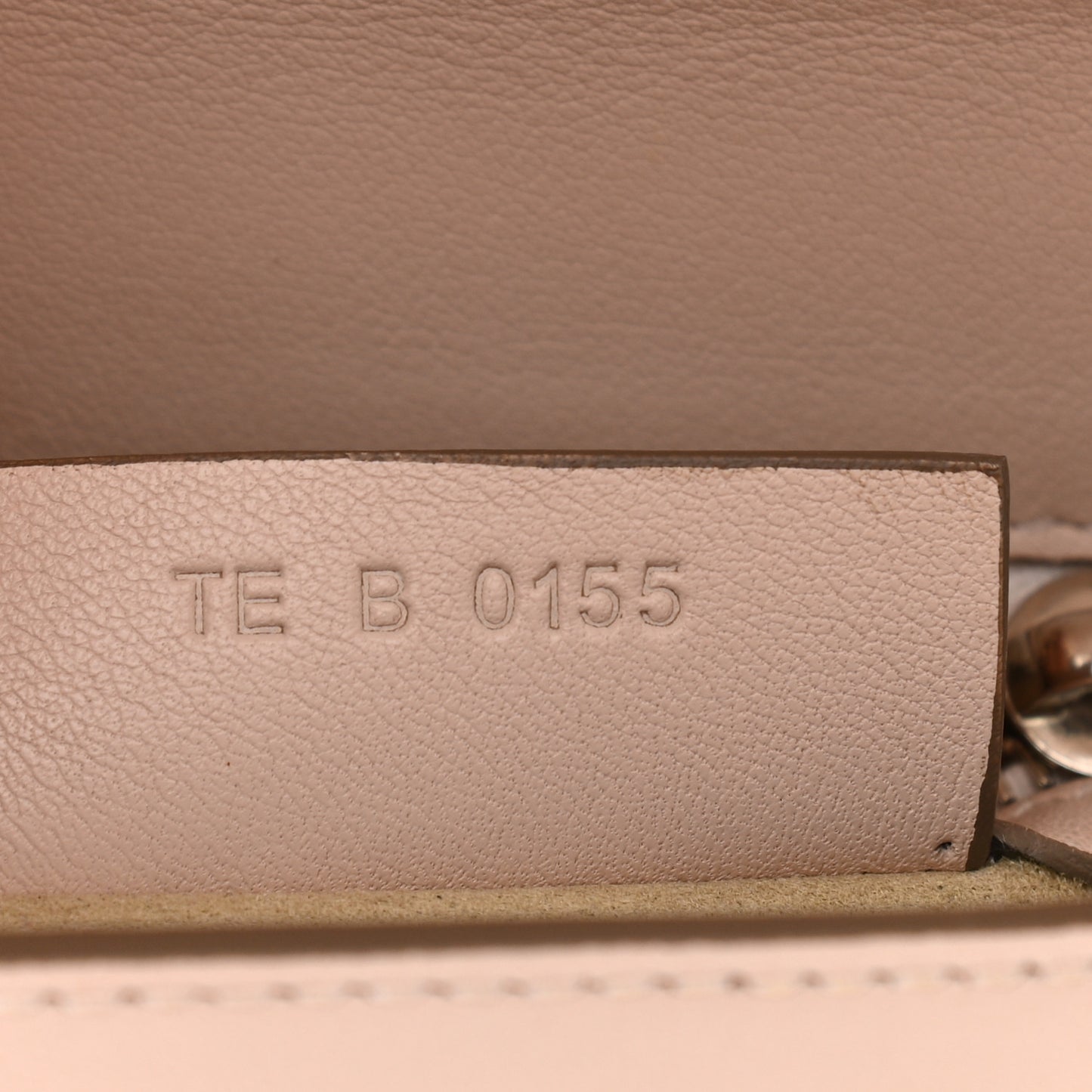 Calfskin Studded Mini Pandora Box Crossbody Bag Nude Pink