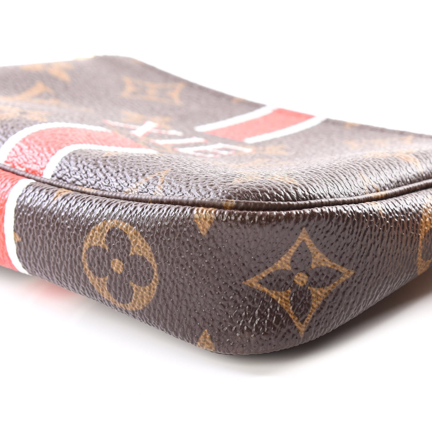 Monogram My LV Heritage Mini Pochette Accessories White Rouge
