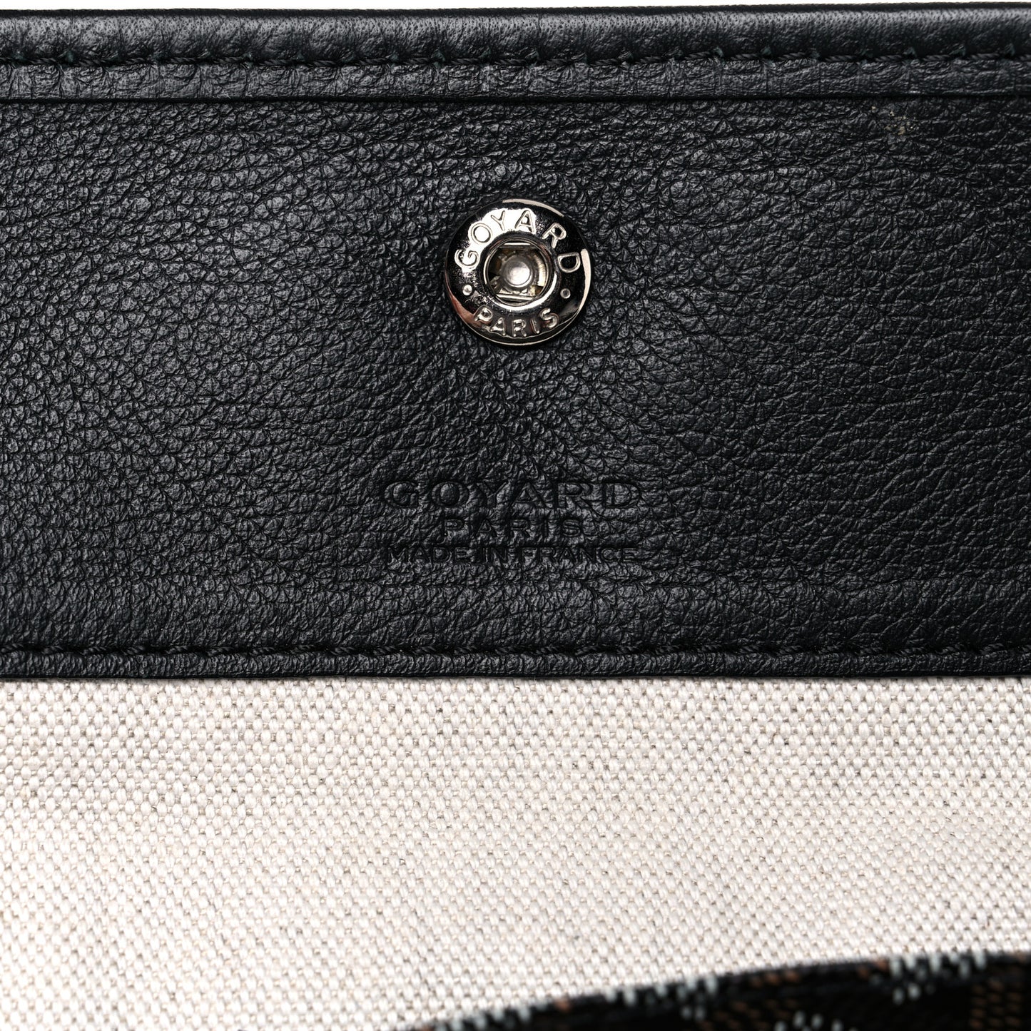 Goyardine Pouch Black