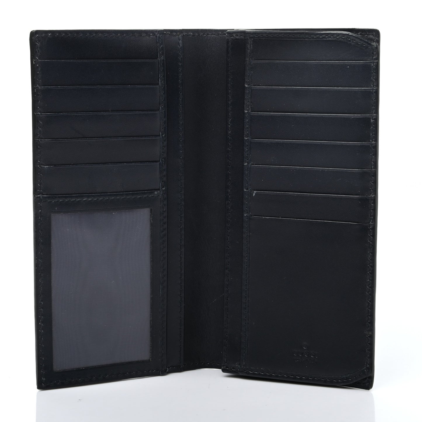 Guccissima Long Wallet Black