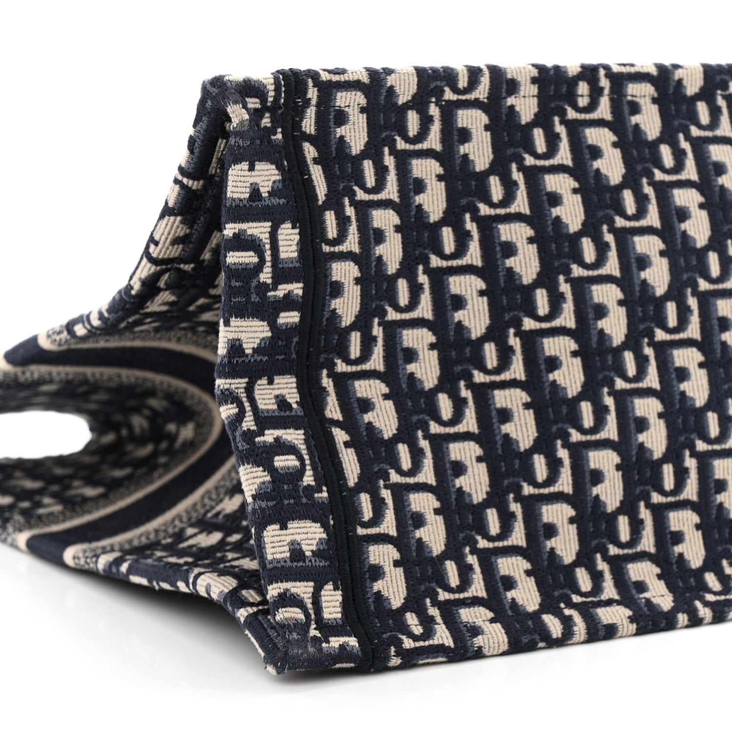 Christian Dior Oblique Large Book Tote Blue Multicolor 9 of 12