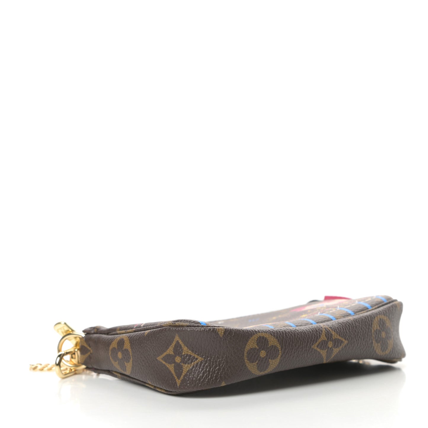 Monogram 2020 Christmas Animation Roller Coaster Mini Pochette Accessories Pivoine