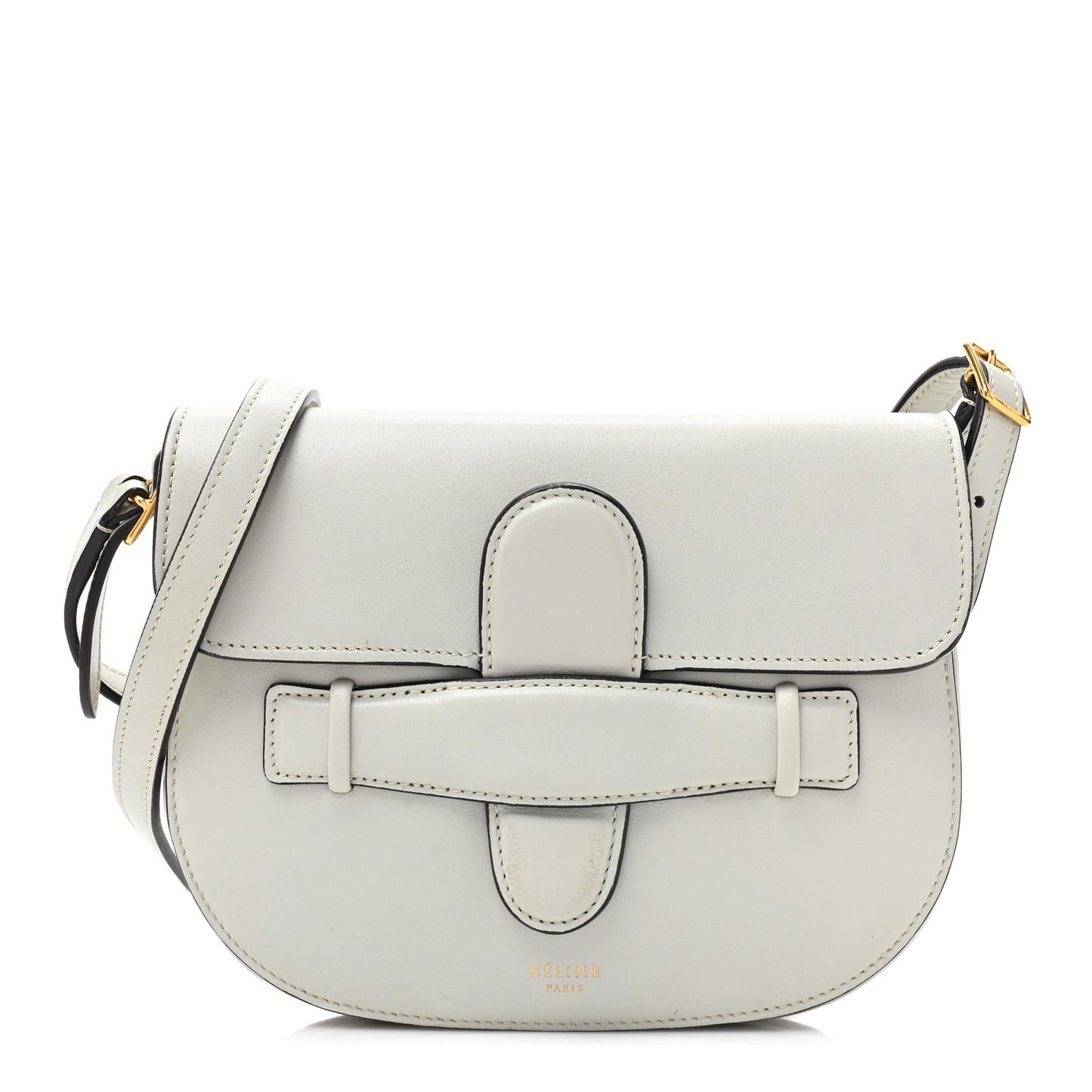 Smooth Calfskin Mini Symmetrical Bag Light Grey