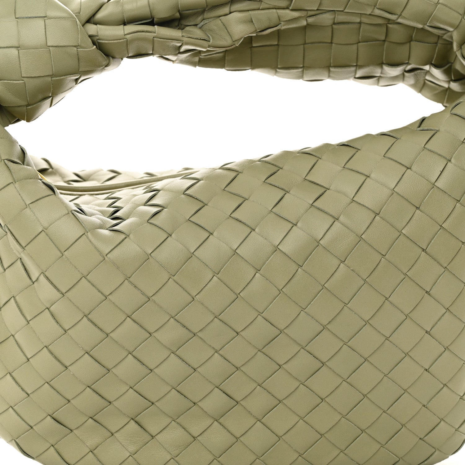 Bottega Veneta Nappa Intrecciato Teen Jodie Hobo Travertine 9 of 11