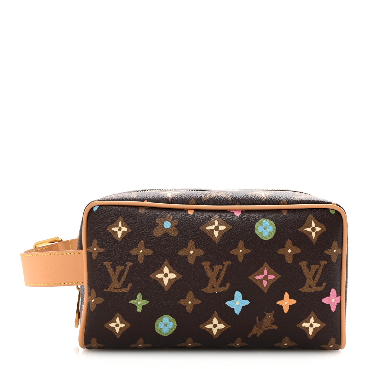 Monogram Craggy Locket Dopp Kit Chocolate