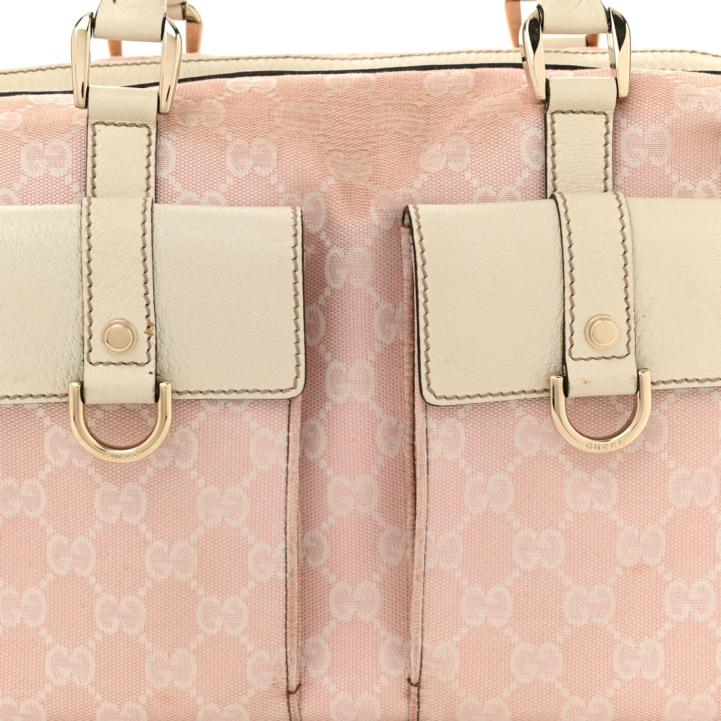 Monogram Medium Abbey Boston Pink