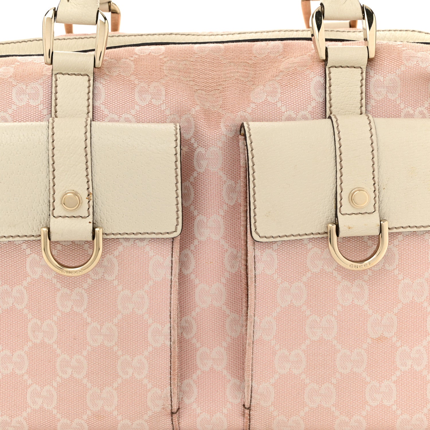 Gucci Monogram Medium Abbey Boston Pink 8 of 13
