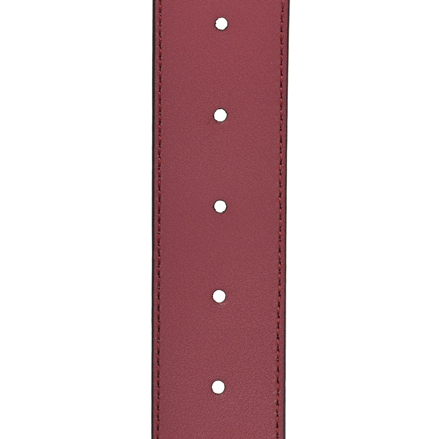 GG Supreme Monogram Blooms Moon Calfskin Interlocking G 37mm Belt 90 36 Beige Ebony Multicolor Dry Rose