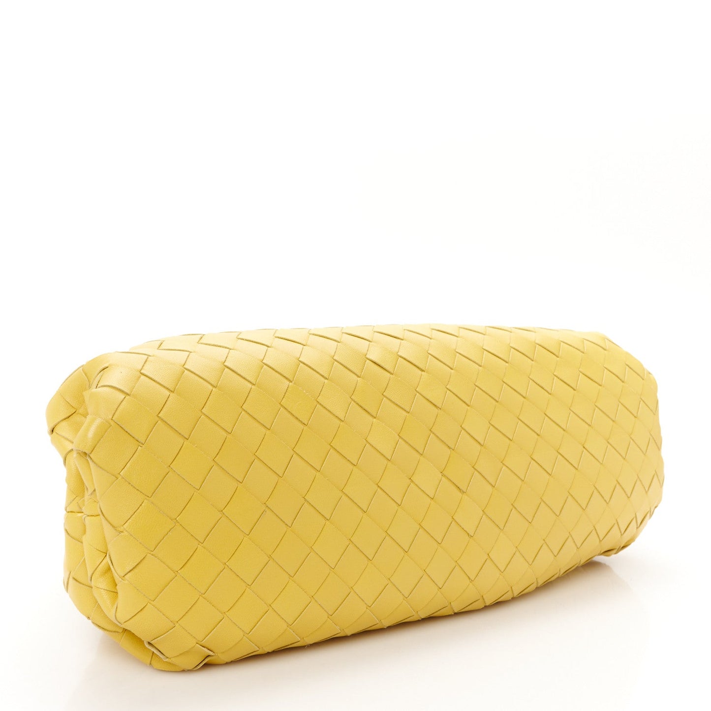 Nappa Maxi Intrecciato The Pouch Oversized Clutch Buttercup