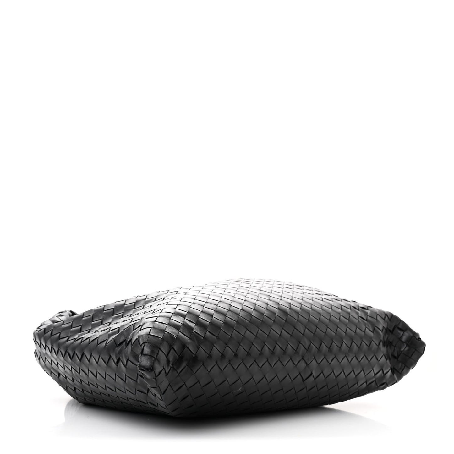 Calfskin Intrecciato Large Hop Ebano