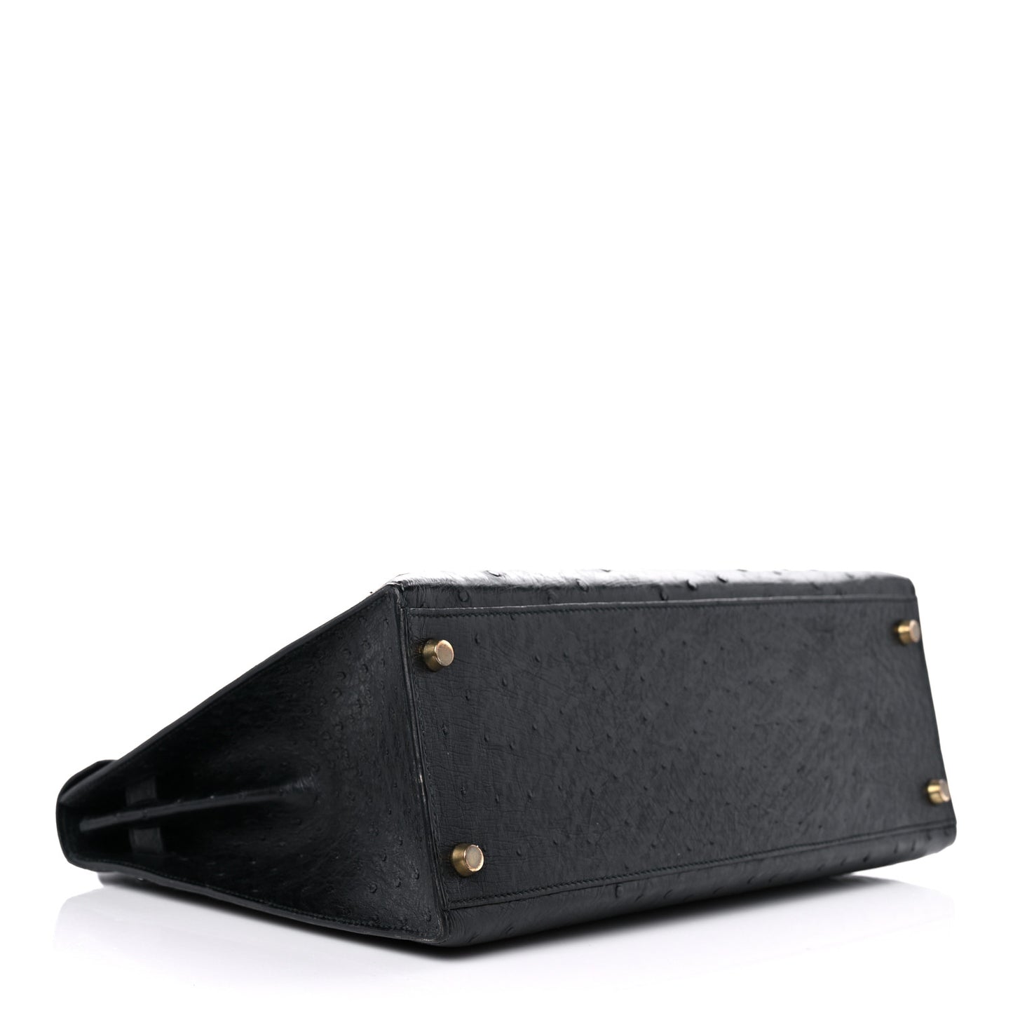 Ostrich Kelly Sellier 32 Black
