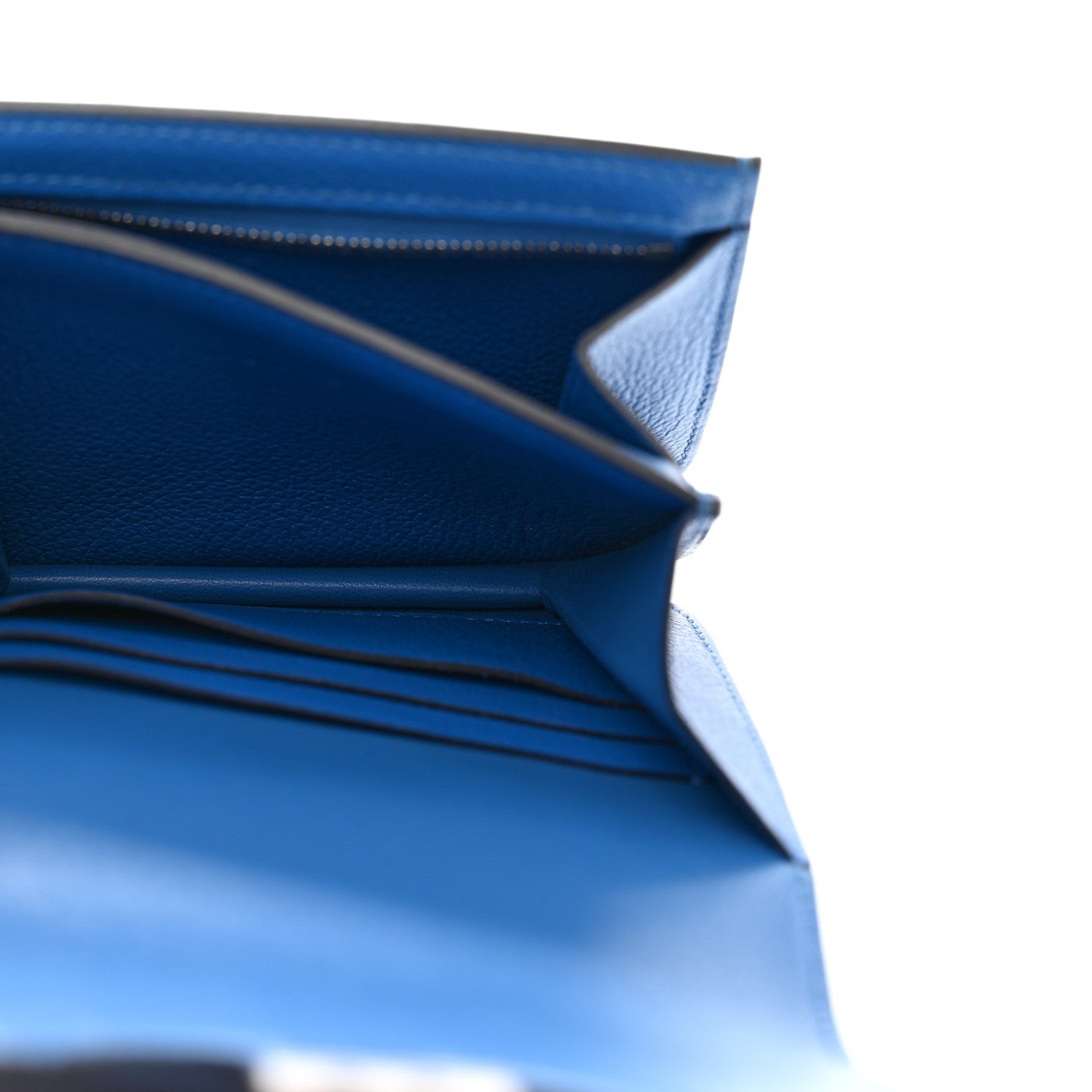Hermes Evercolor 2002 Wallet Bleu Zellige 5 of 7
