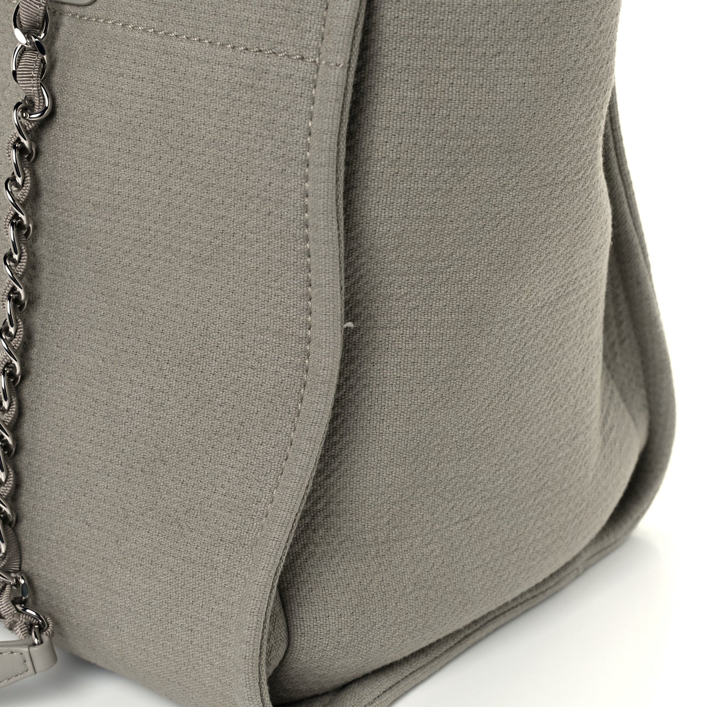 Mixed Fibers Medium Deauville Tote Grey