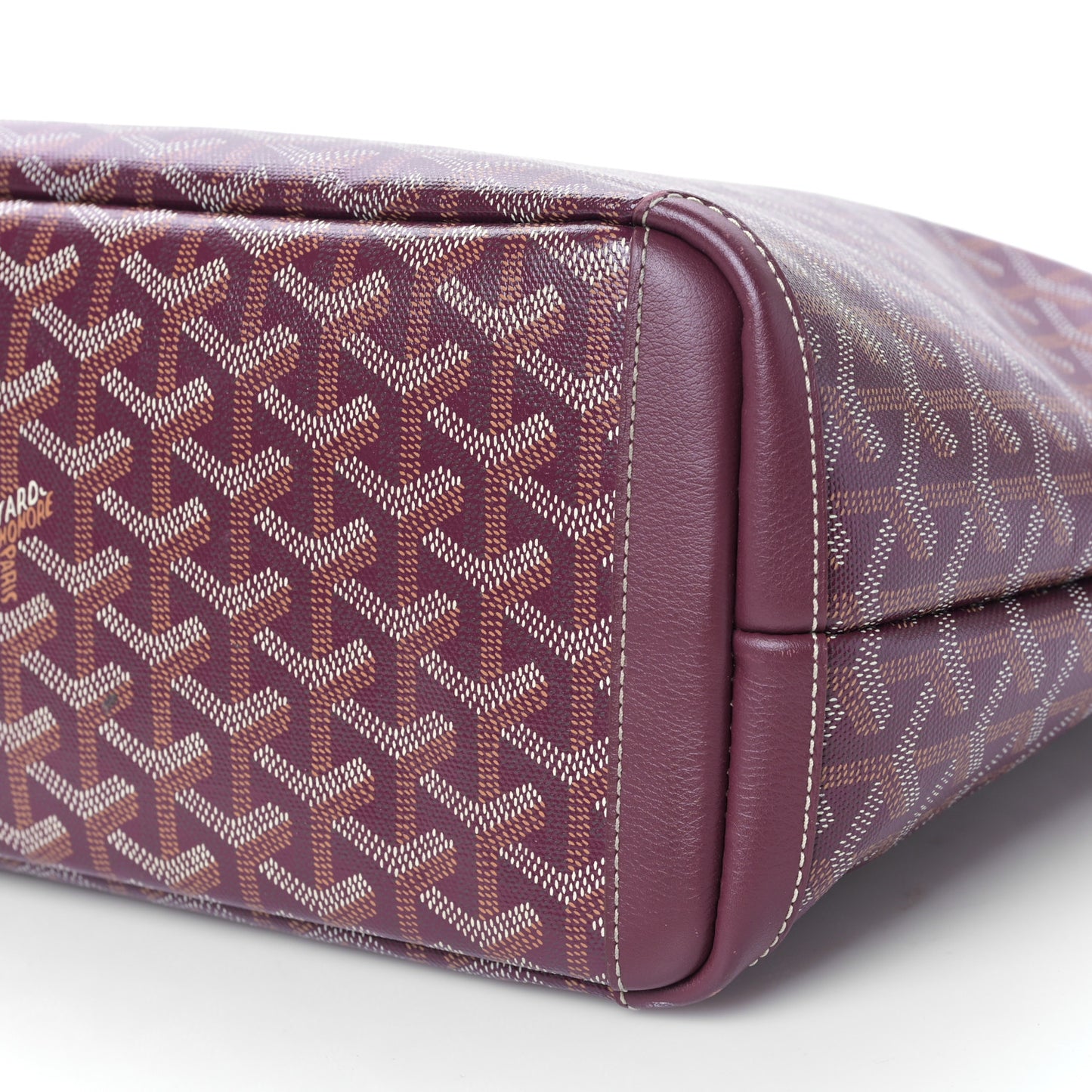 Goyardine Artois PM Burgundy
