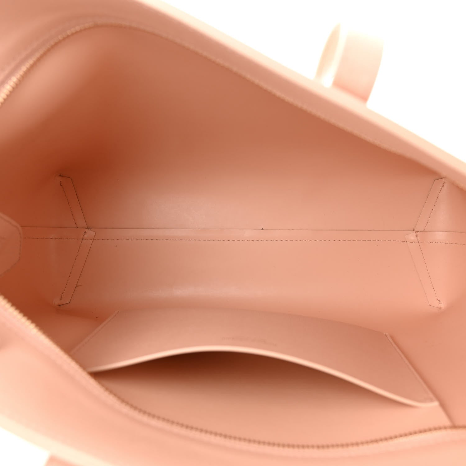 Mansur Gavriel Saffiano Small Zip Tote Dahlia 5 of 11