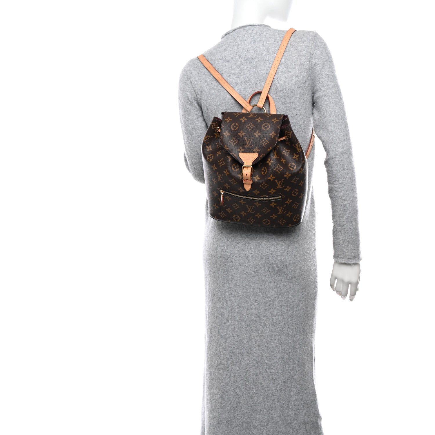 Louis Vuitton Monogram Montsouris NM Backpack 2 of 9