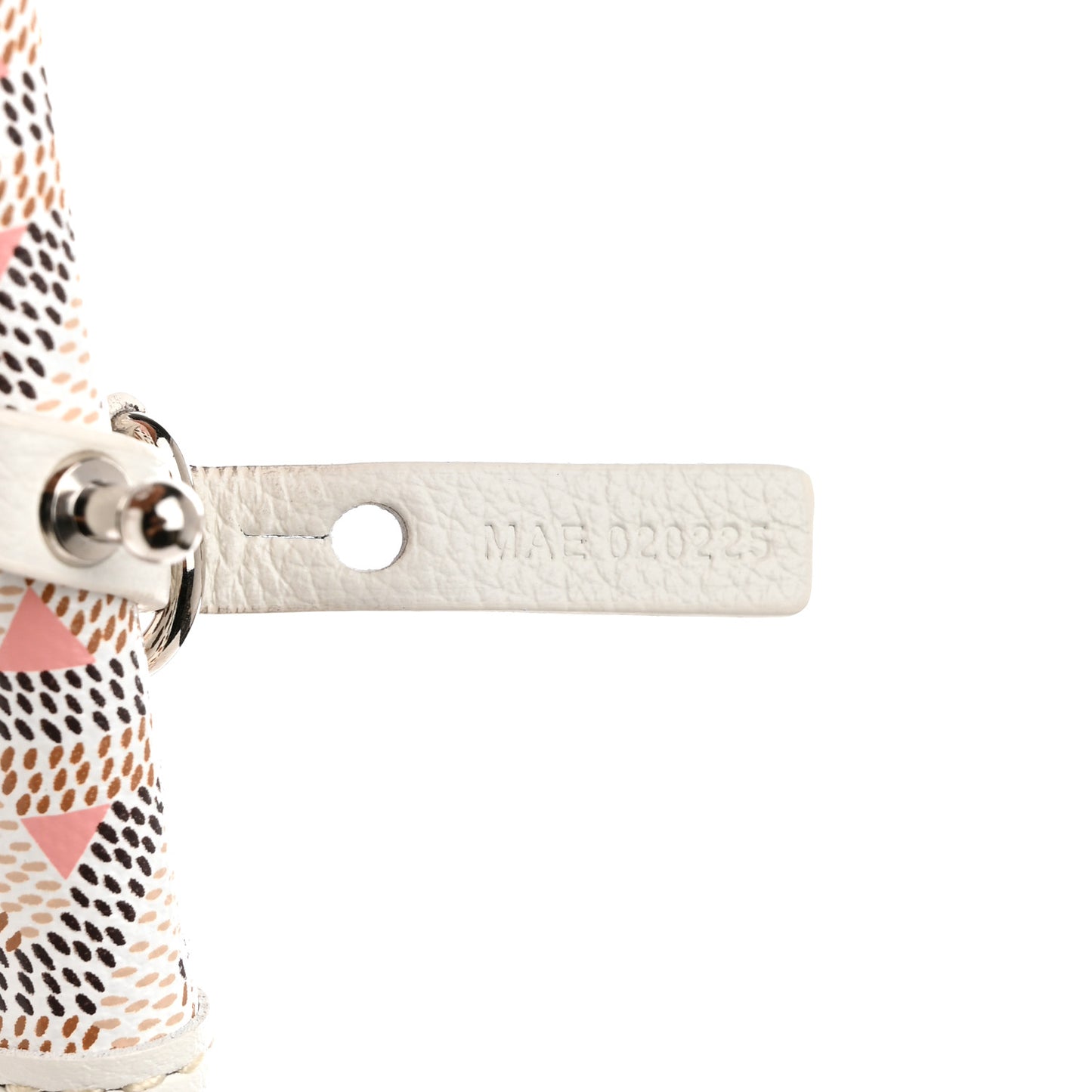 Goyardine Saint Louis Claire Voie GM White Pink