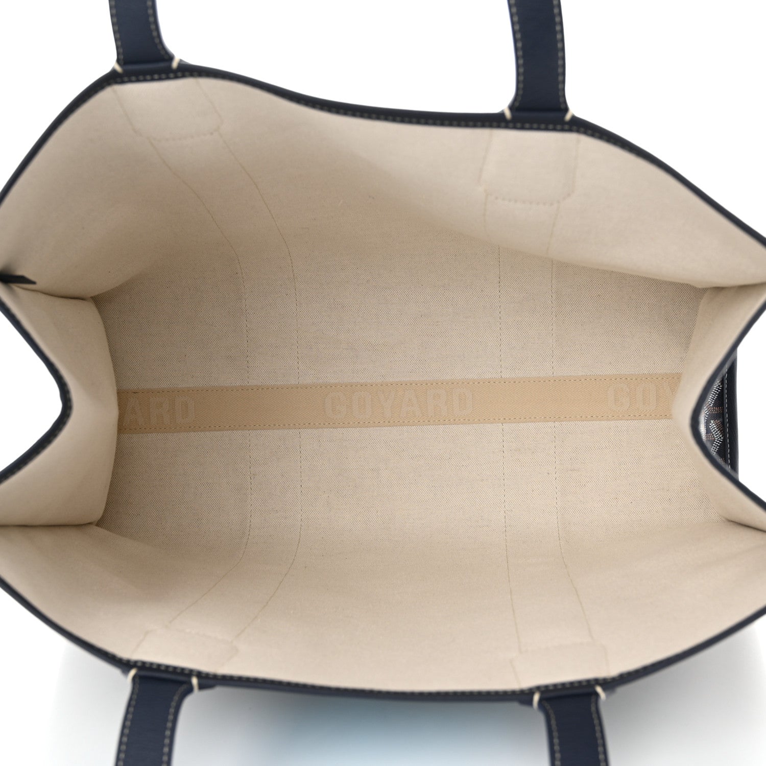 Goyard Goyardine Villette Tote Blue 5 of 10