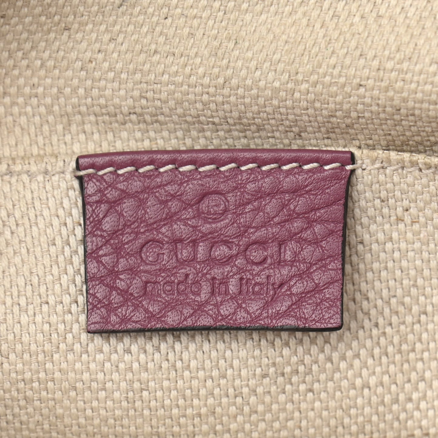 Pebbled Calfskin Small Soho Disco Bag Peonia Flower
