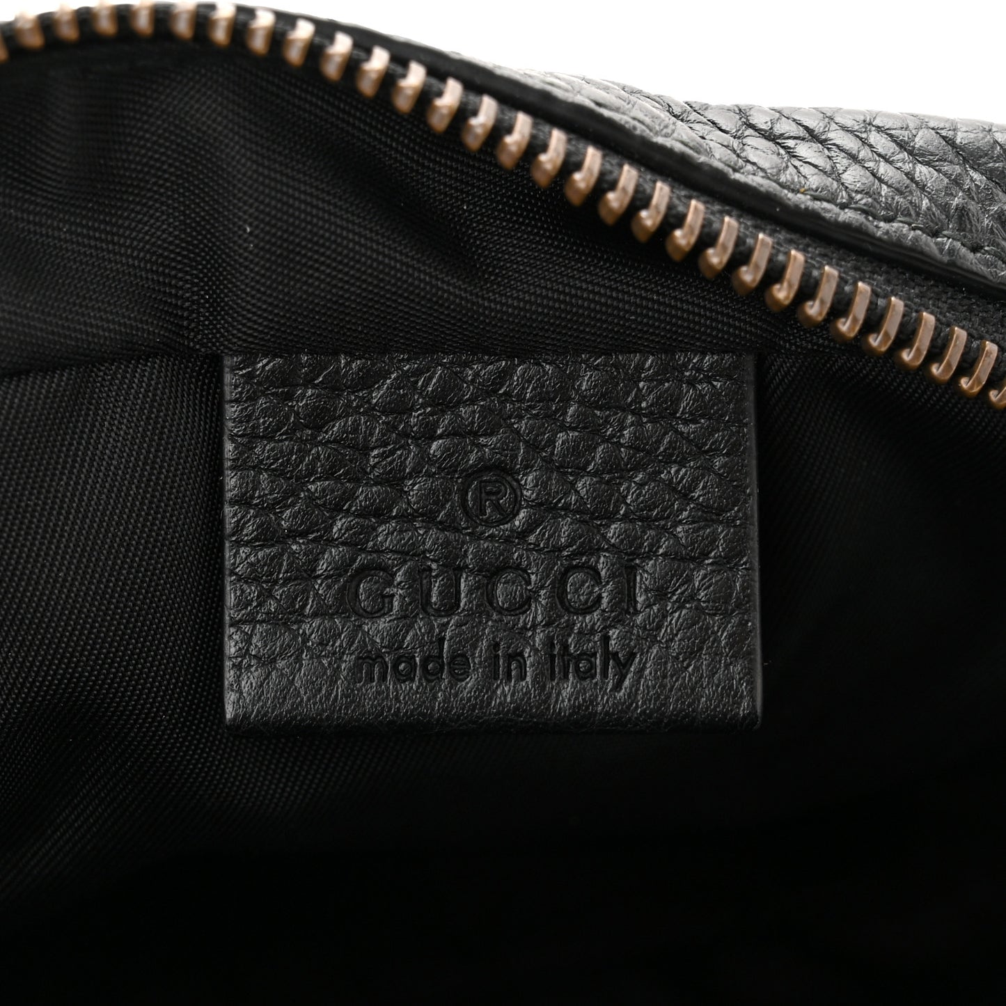 Pebbled Calfskin Mini Soho Disco Bag Black