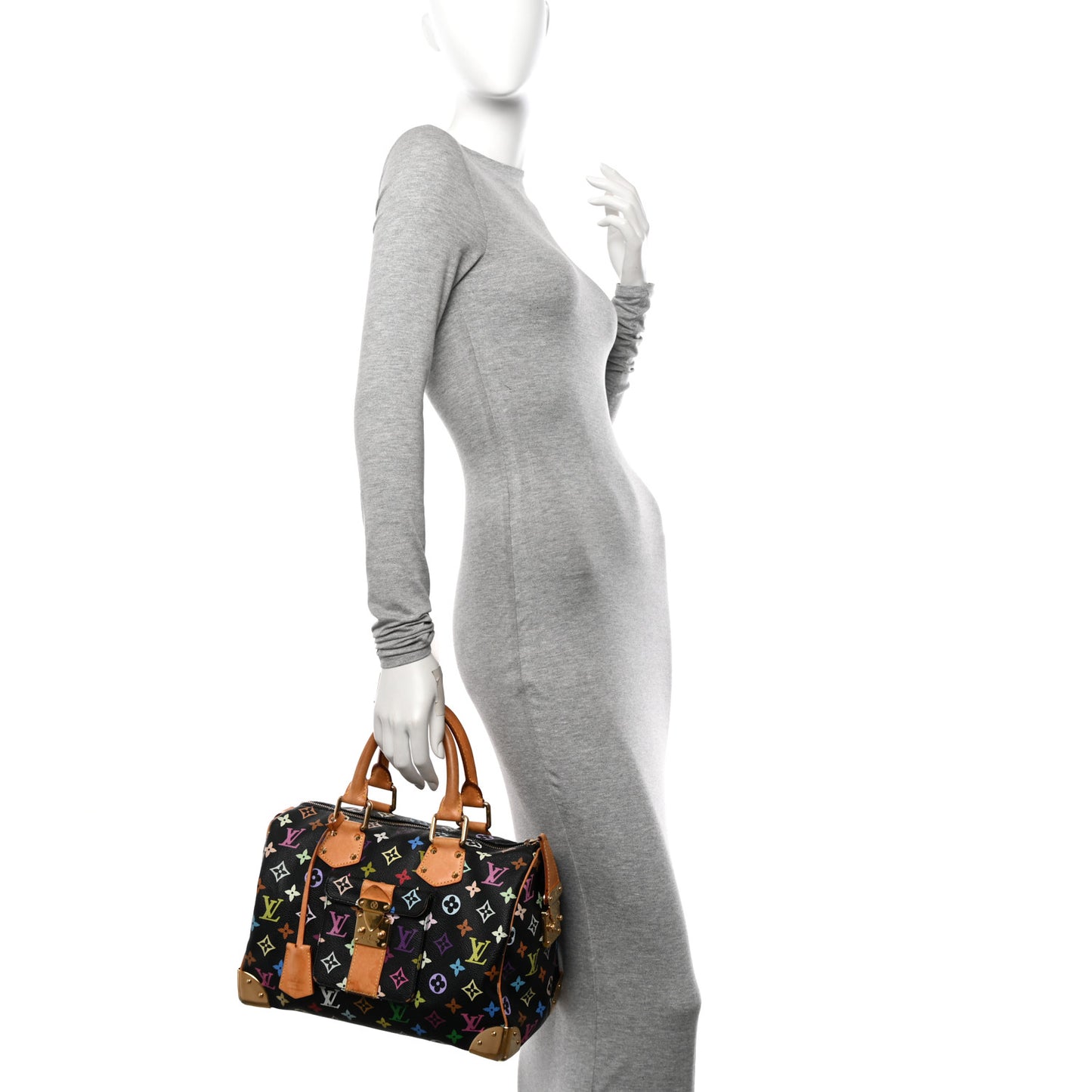 Monogram Multicolor Speedy 30 Black