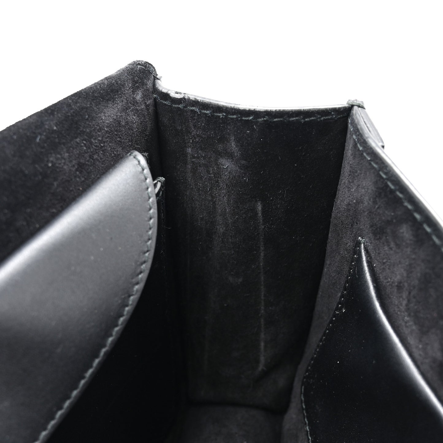 Calfskin J'Adior Chain Flap Bag Black
