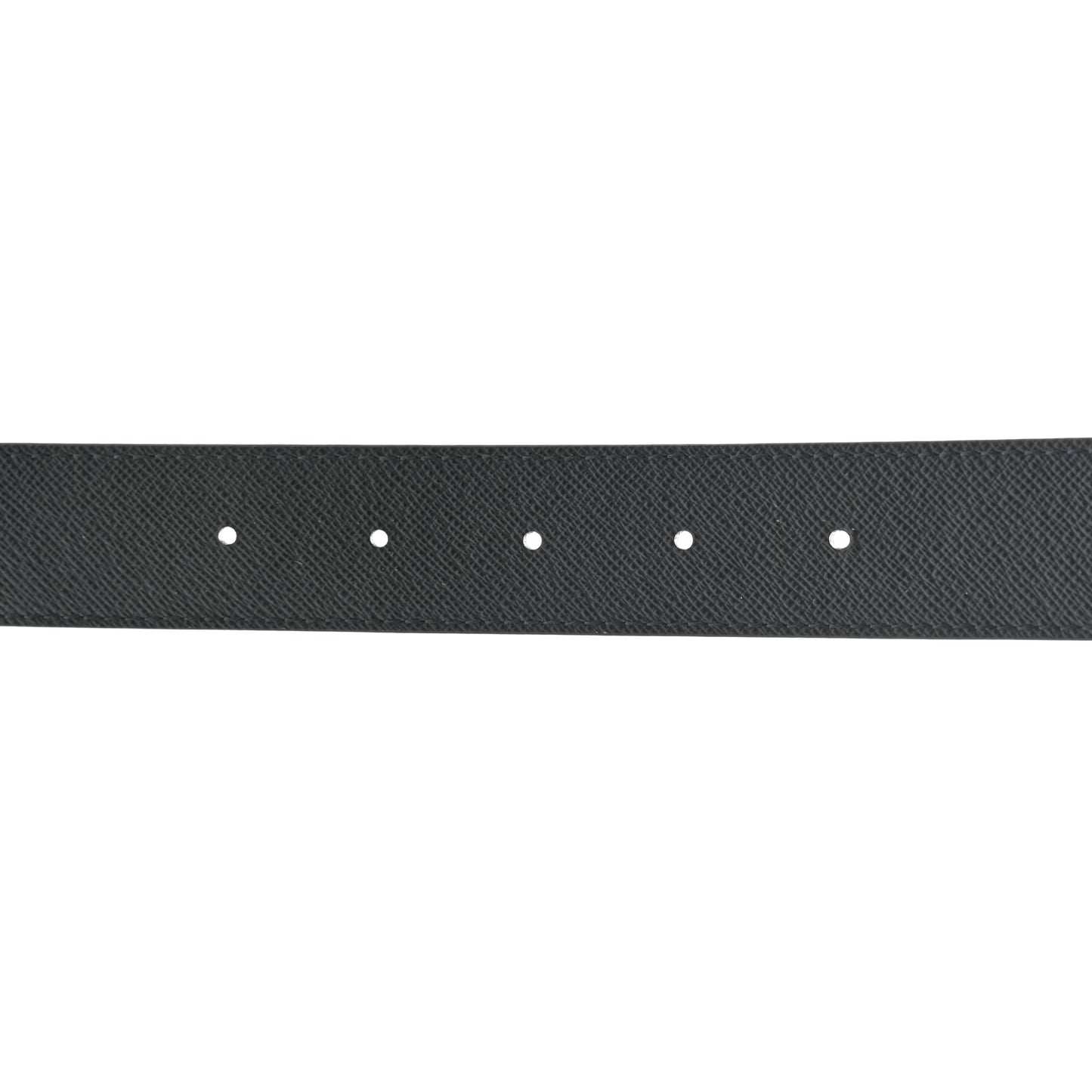 Calfskin Monogram 30mm LV Initiales Reversible Belt 85 34 Black