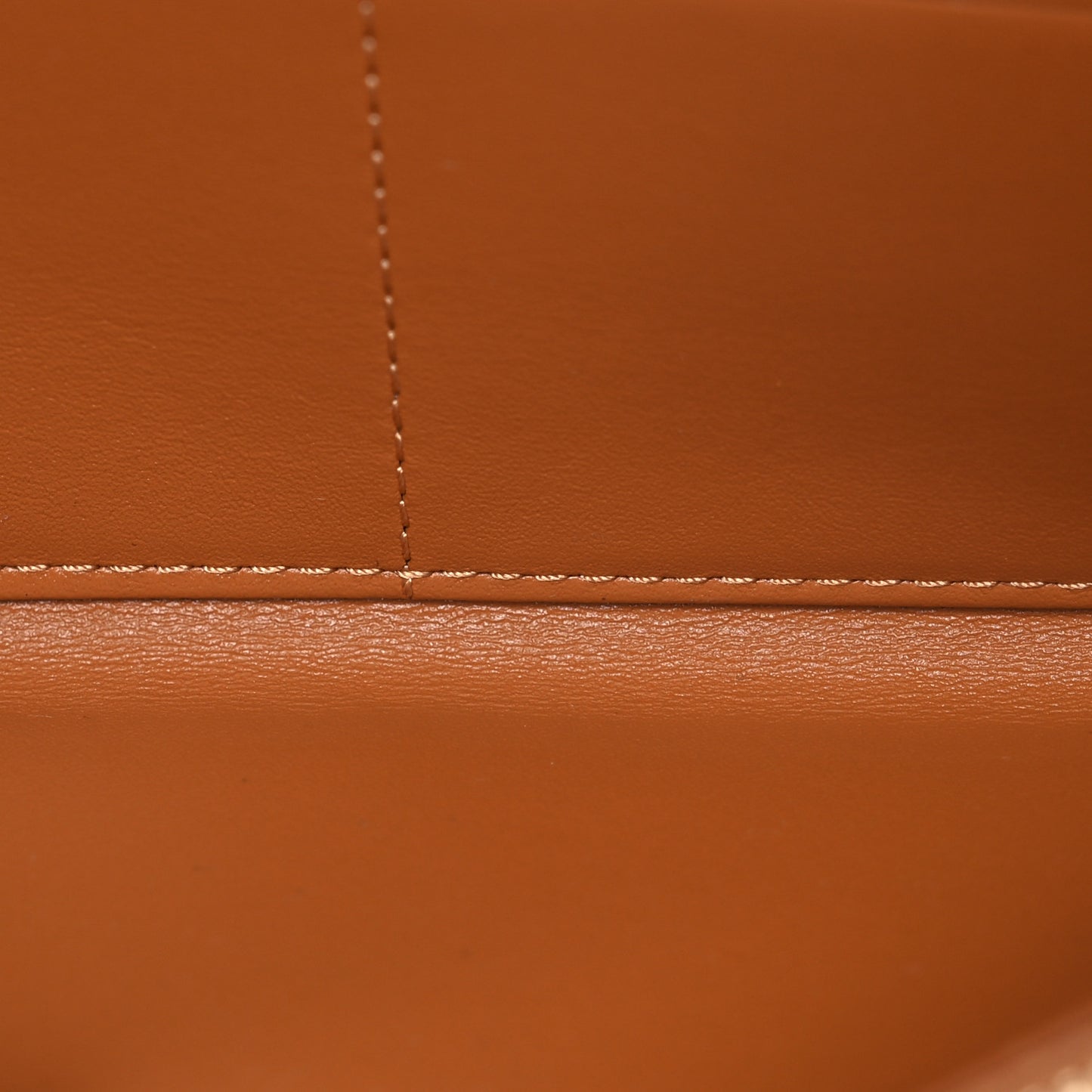 Visetos Large Zip Around Wallet Cognac