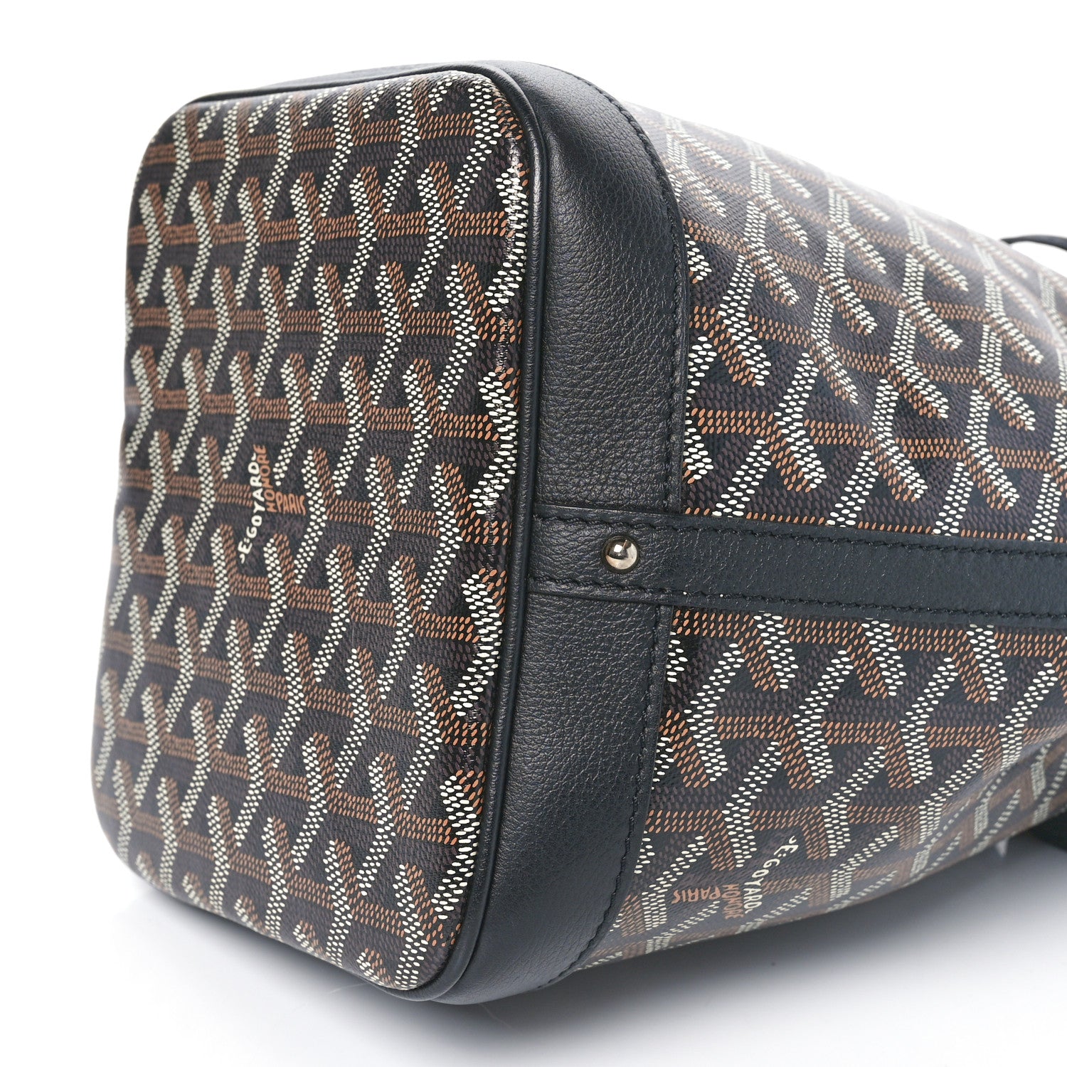Goyard Goyardine Petit Flot Bucket Bag PM Black 9 of 9