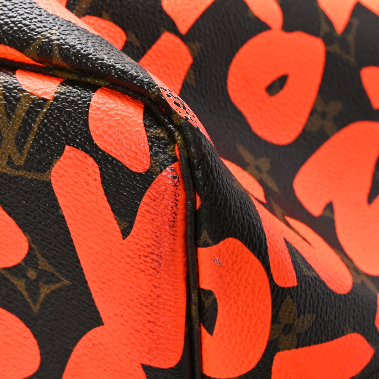 Monogram Graffiti Neverfull GM Orange