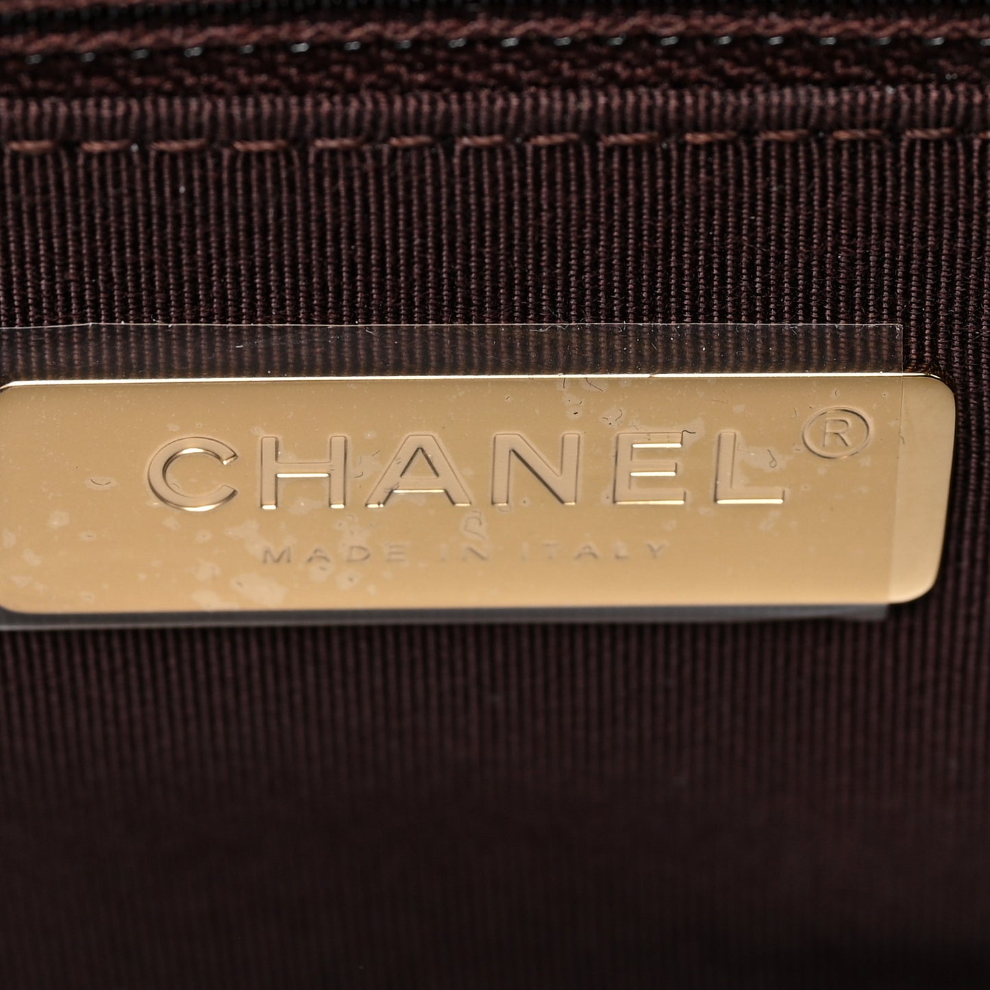 Lambskin Quilted Medium Chanel 19 Flap Dark Brown