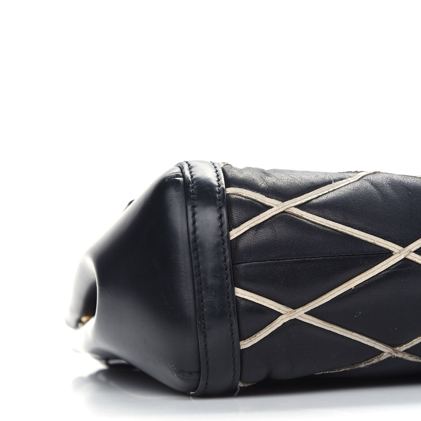 Lambskin Malletage Pochette Flap Black