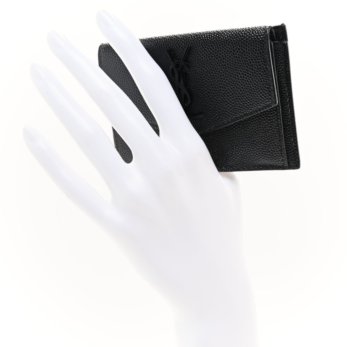 Grain de Poudre Uptown Card Holder Black