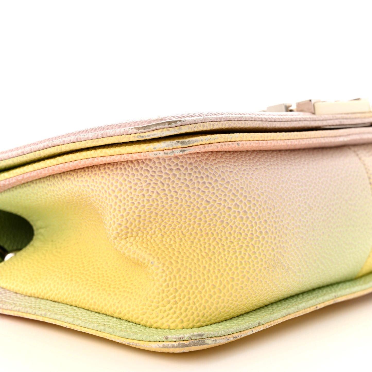 Caviar Quilted Medium Cuba Rainbow Boy Flap Multicolor