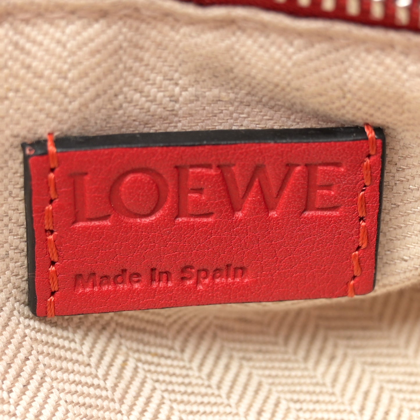 Calfskin Small Puzzle Bag Scarlet